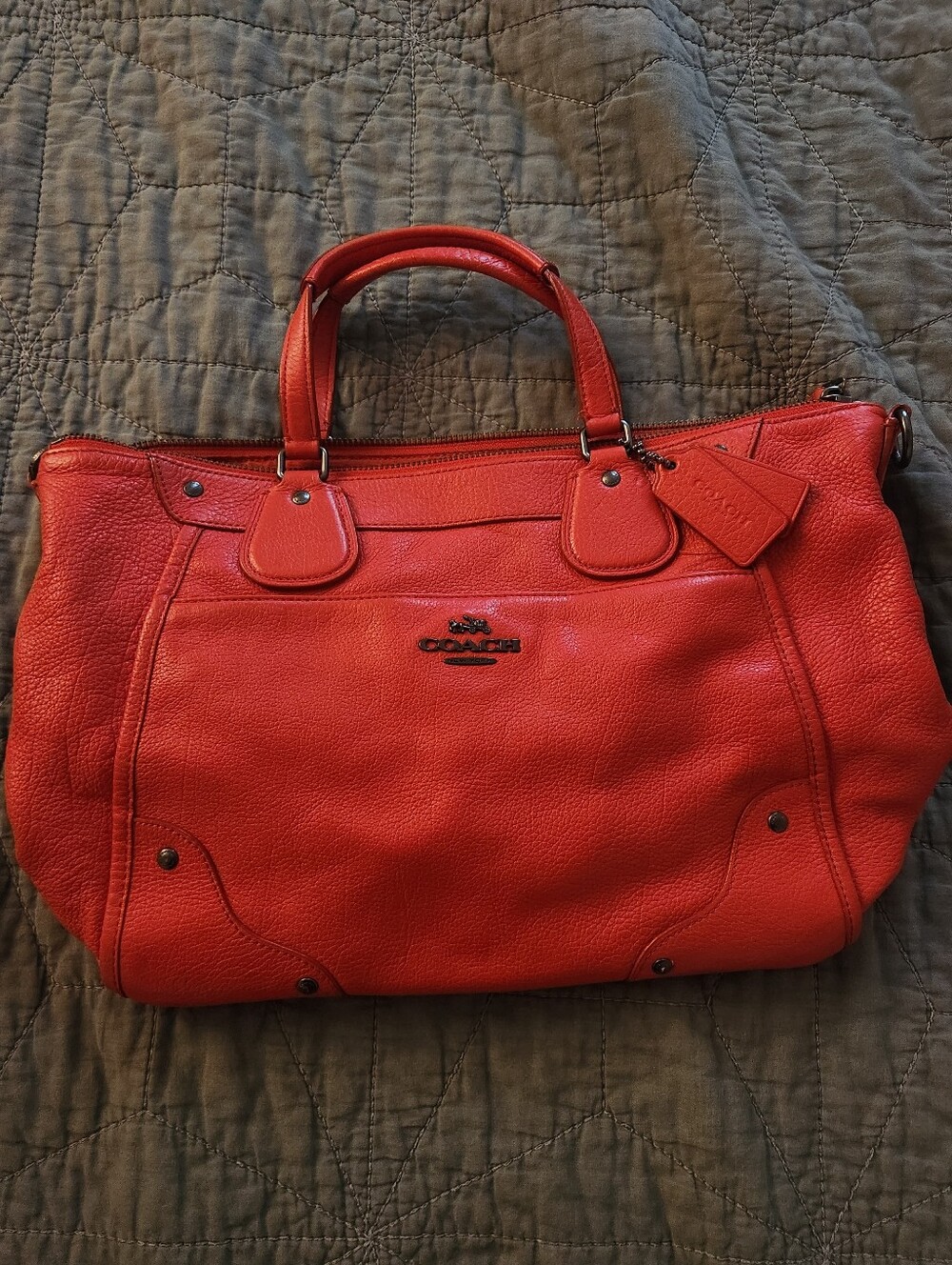 Coach Mickie Satchel - Orange